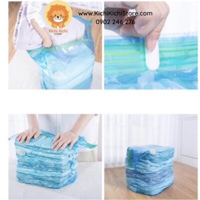 Túi hút chân không du lịch không cần bơm 🇫🇷 Sac de compression sous vide sans pompe 🇬🇧 Vacuum travel storage bag – no pump needed túi hút chân không du lịch không cần bơm 🇫🇷 sac de compression sous vide sans pompe 🇬🇧 vacuum travel storage bag – no pump needed