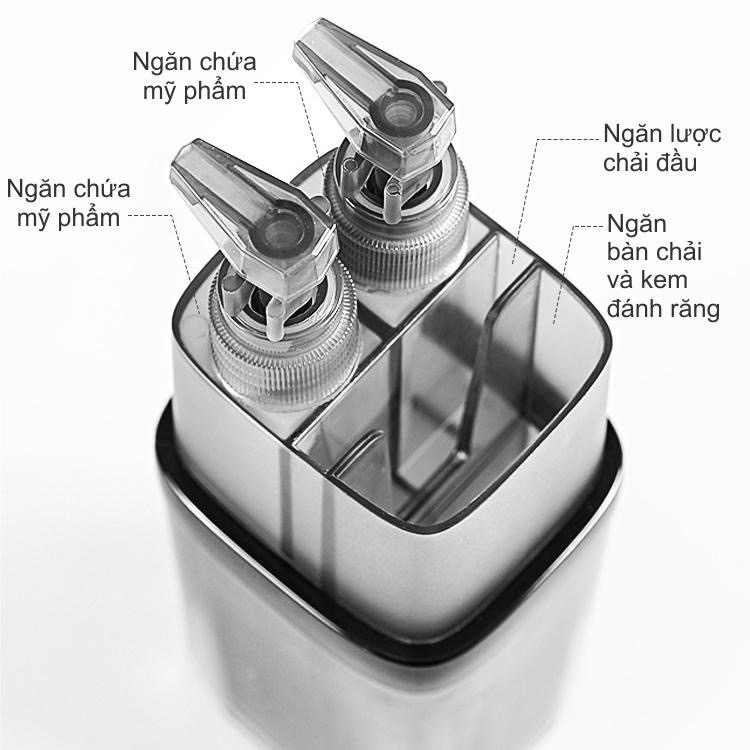 hộp đựng bàn chải & mỹ phẩm cao cấp 🇬🇧 luxury travel organizer set 🇫🇷 trousse de voyage élégante et pratique hộp đựng bàn chải & mỹ phẩm cao cấp 🇬🇧 luxury travel organizer set 🇫🇷 trousse de voyage élégante et pratique