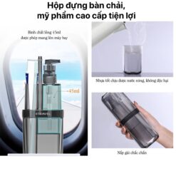 hộp đựng bàn chải & mỹ phẩm cao cấp 🇬🇧 luxury travel organizer set 🇫🇷 trousse de voyage élégante et pratique